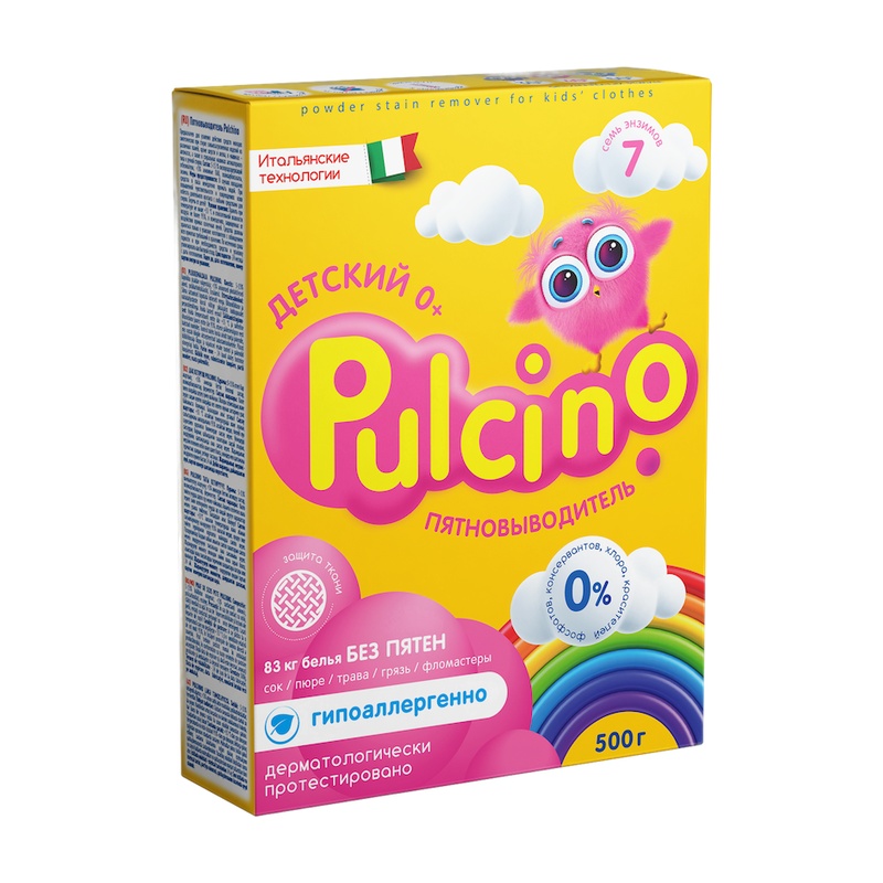 ПЯТНОВЫВОДИТЕЛЬ PULCINO 500Г
