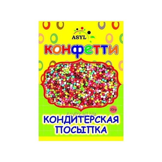 ПОСЫПКА КОНДИТЕРСКАЯ ASYL ФИГУРКИ 50Г