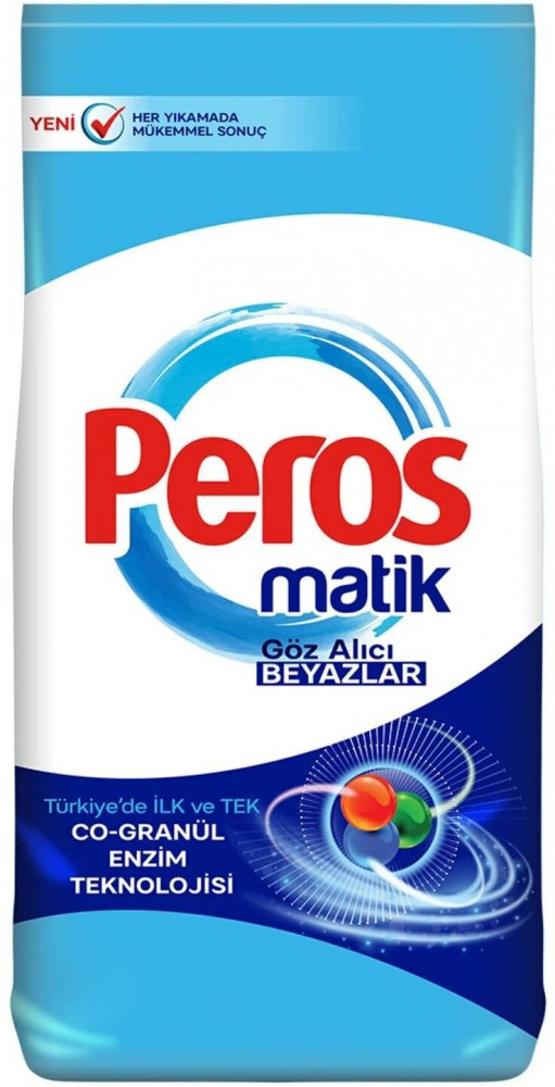ПОРОШОК ДЛЯ СТИРКИ PEROS ДЛЯ БЕЛОГО БЕЛЬЯ 9КГ