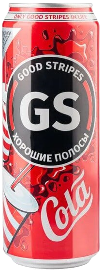 НАПИТОК ГАЗИРОВАННЫЙ GS КОЛА 0,45Л Ж/Б