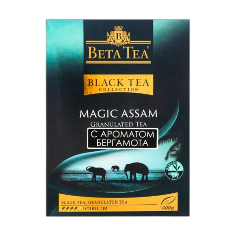 ЧАЙ ЧЕРНЫЙ BETA MAGIC ASSAM ГРАНУЛИРОВАННЫЙ 500Г