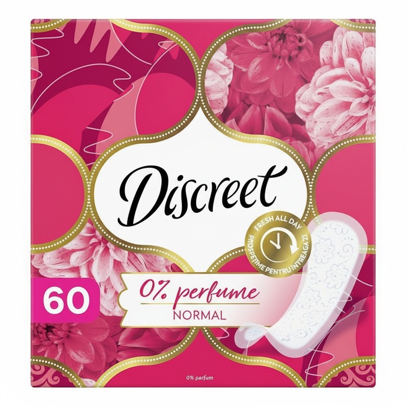 ПРОКЛАДКИ ЕЖЕДНЕВНЫЕ DISCREET NORMAL TRIO 60ШТ
