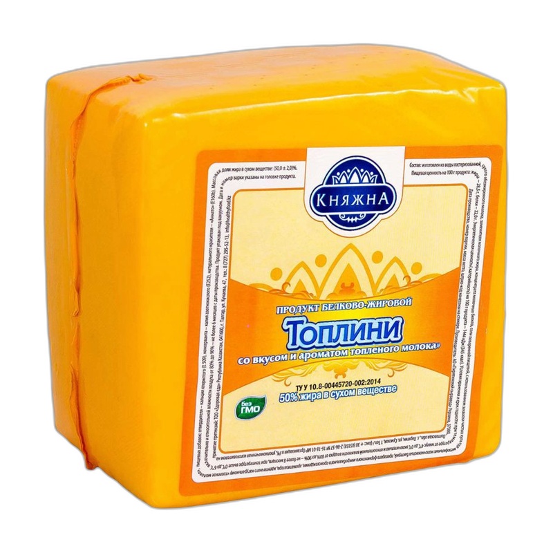 СЫРНЫЙ ПРОДУКТ ДОБРАЯ ЯНА ТОПЛИНИ ТВЕРДЫЙ Т/М 50% ВЕС