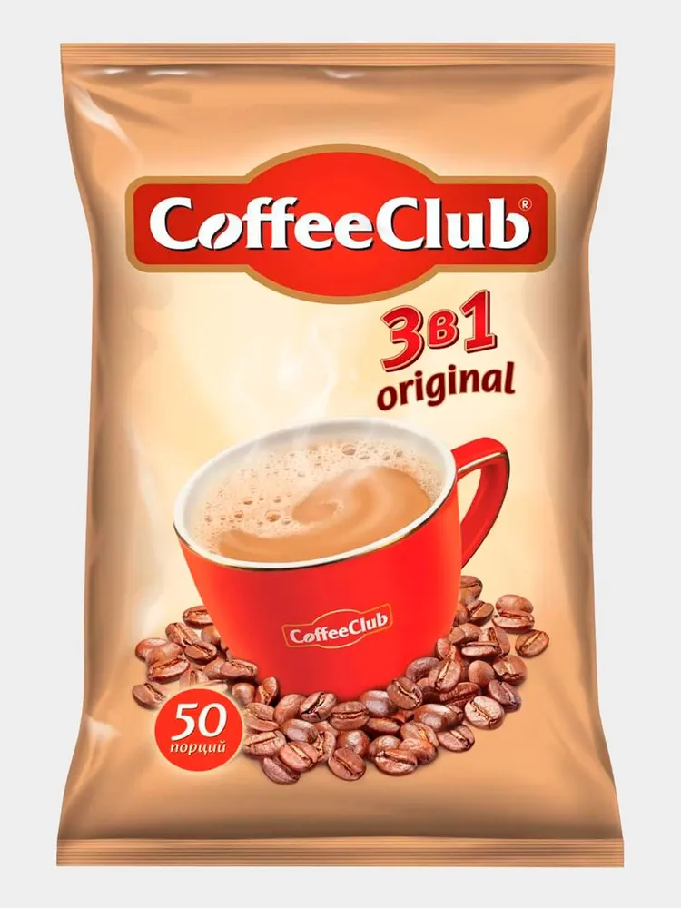 КОФЕ COFFEECLUB ORIGINAL 3В1 18Г САШЕ