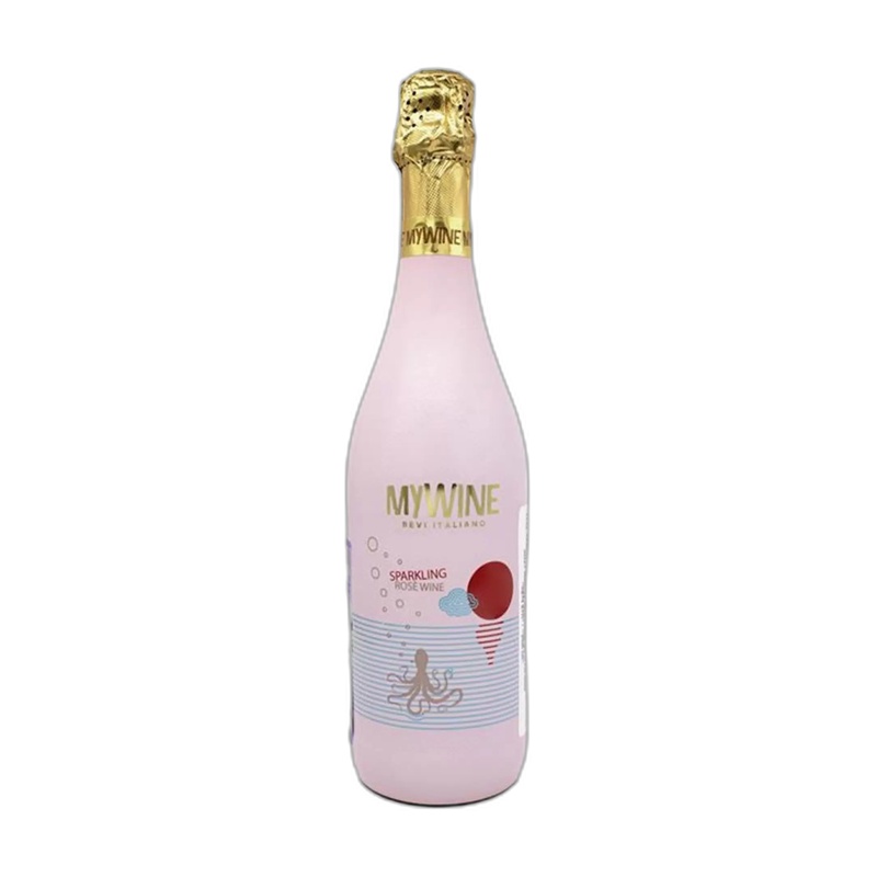 ВИНО ИГРИСТОЕ MY WINE ЖЕМЧУЖНОЕ РОЗОВОЕ СУХОЕ 10,5% 0,75Л ИТАЛИЯ