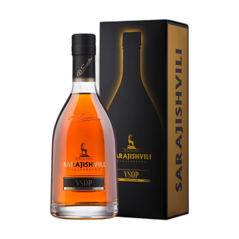 КОНЬЯК SARAJISHVILI VSOP 40% BOX 0,5Л