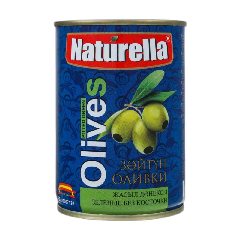 ОЛИВКИ NATURELLA БЕЗ КОСТОЧКИ 280Г