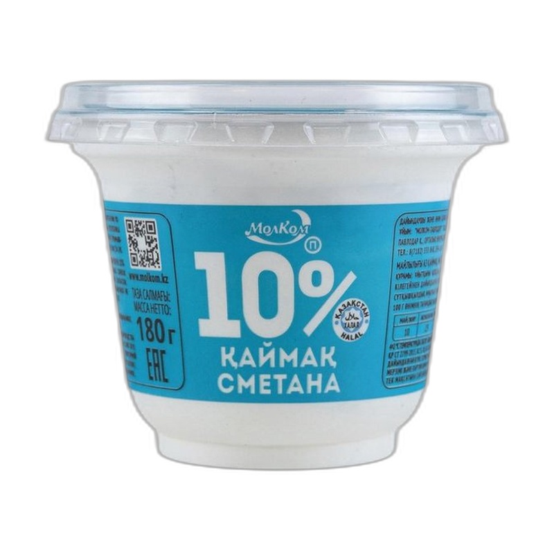 СМЕТАНА МОЛКОМ 10% 180Г