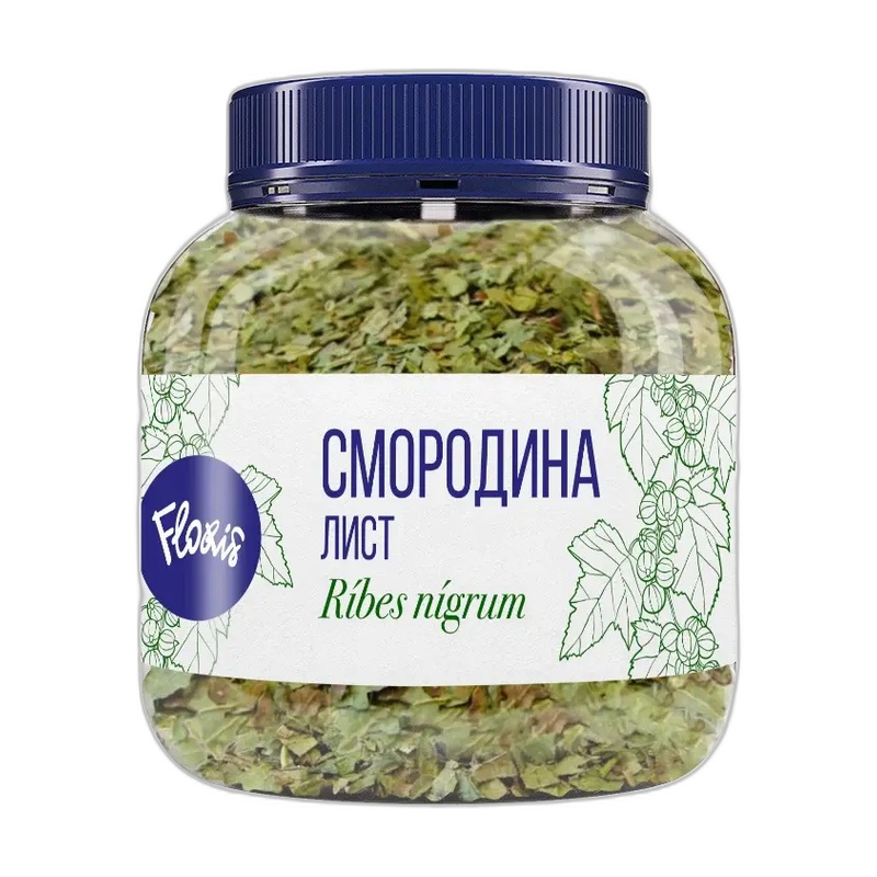 ЧАЙНЫЙ НАПИТОК FLORIS ЛИСТЬЯ СМОРОДИНЫ 60Г ПЭТ