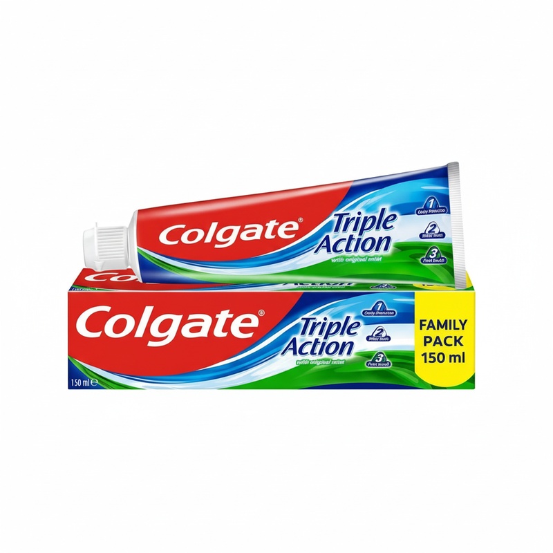 ПАСТА ЗУБНАЯ COLGATE ТРОЙНОЕ ДЕЙСТВИЕ 150МЛ