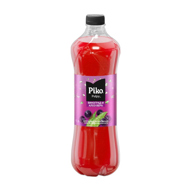 НАПИТОК СОКОСОДЕРЖАЩИЙ PIKO PULPY RED GRAPE 1Л ПЭТ