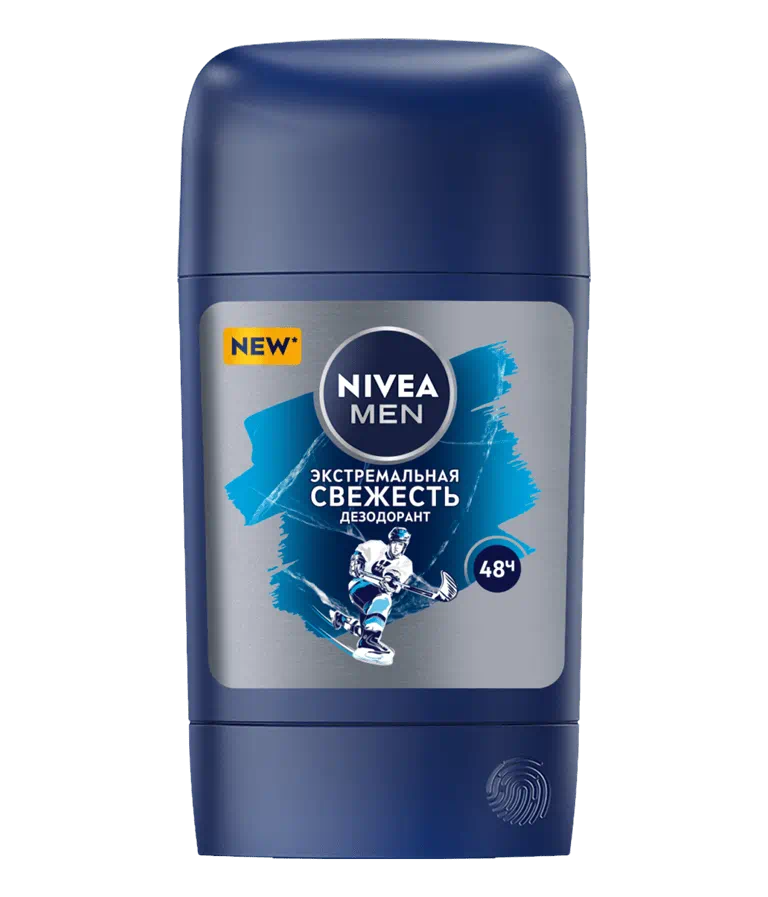 ДЕЗОДОРАНТ-СТИК NIVEA MEN ЭКСТРЕМАЛЬНАЯ СВЕЖЕСТЬ 50МЛ