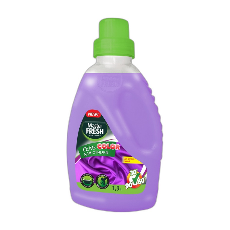 ГЕЛЬ ДЛЯ СТИРКИ MASTER FRESH COLOR 1,3Л