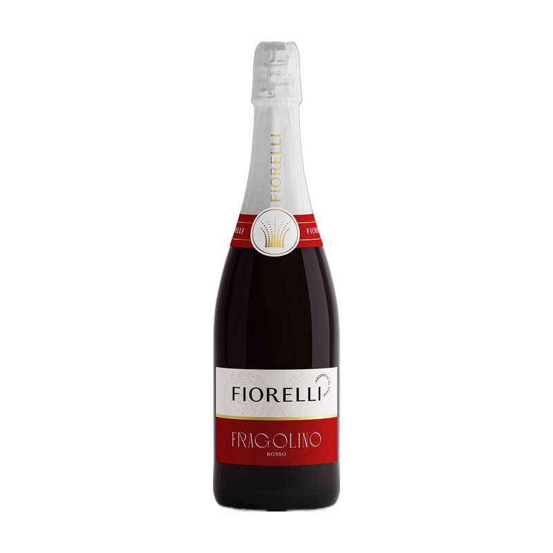 ВИНО ИГРИСТОЕ FIORELLI FRAGOLINO КРАСНОЕ СЛАДКОЕ 7% 0,75Л ИТАЛИЯ