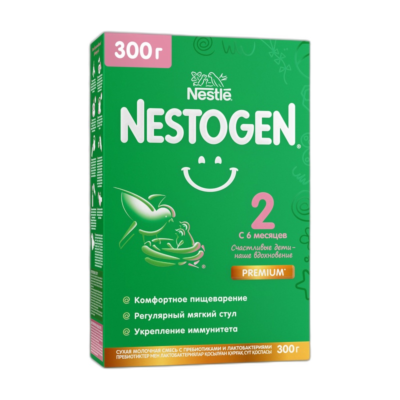 СМЕСЬ МОЛОЧНАЯ NESTOGEN 2 300Г