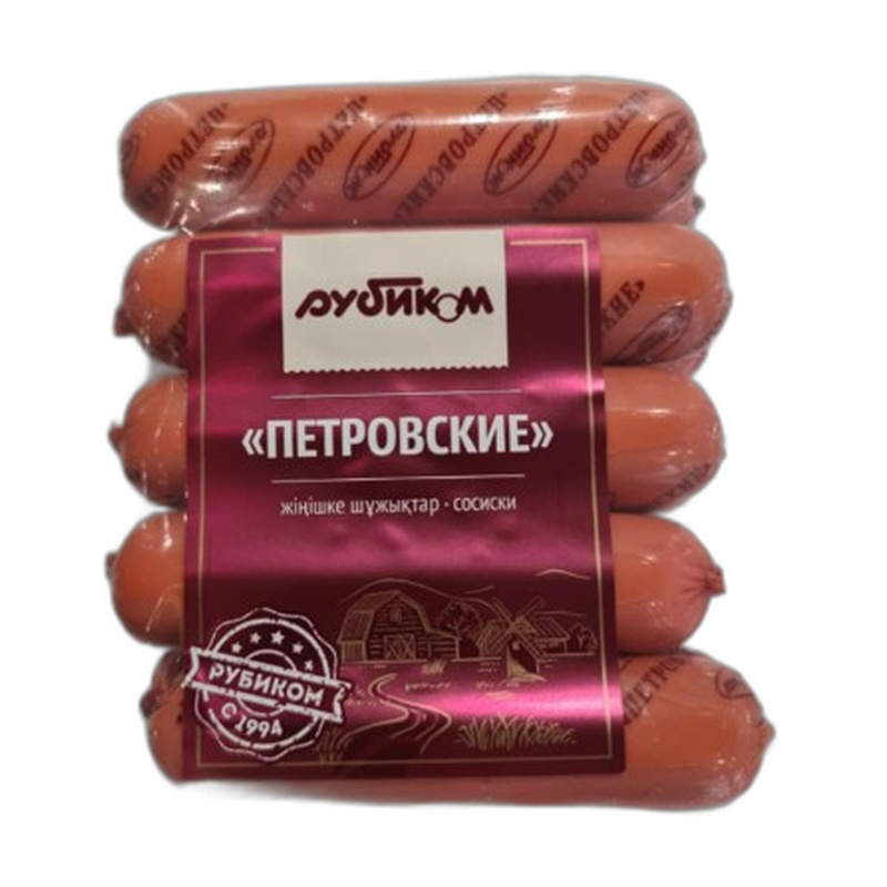 СОСИСКИ ПЕТРОВСКИЕ РУБИКОМ 500Г