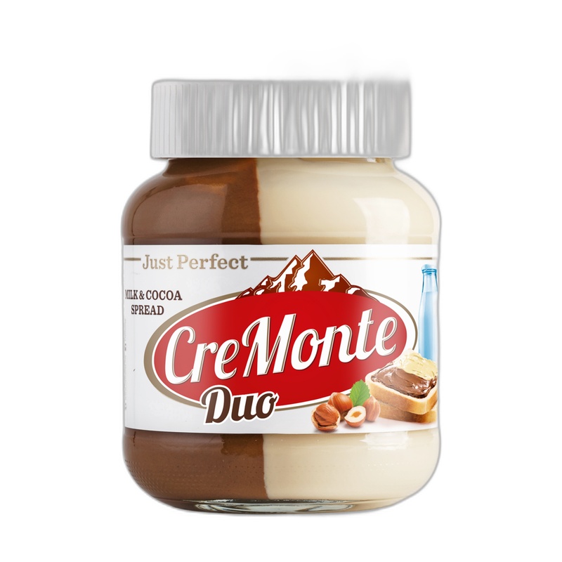 ПАСТА СТОЕВЪ ОРЕХОВАЯ С КАКАО CREMONTE DUO 250Г ПЛ Б