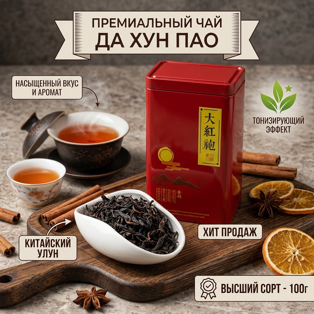 ЧАЙ ДАХУНПАО 200 ГР