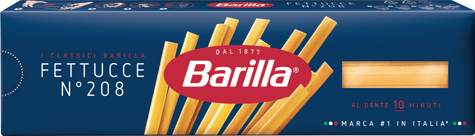 ПАСТА BARILLA FETTUCCE 400Г