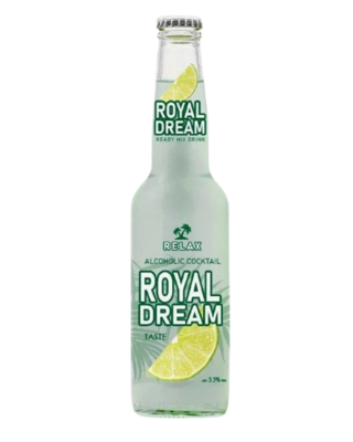 КОКТЕЙЛЬ СЛАБОАЛКОГОЛЬНЫЙ RELAX ROYAL DREAM 5,5% 0,33Л СТ/Б