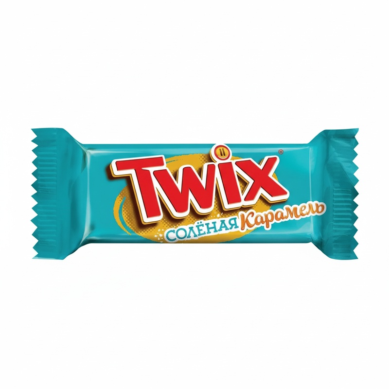 КОНФЕТЫ TWIX СОЛЕНАЯ КАРАМЕЛЬ ВЕС