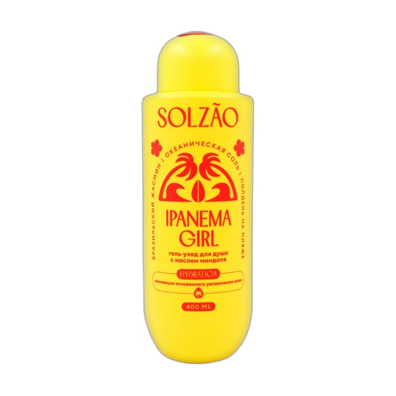 ГЕЛЬ ДЛЯ ДУША SOLZAO IPANEMA GIRL МАСЛО МИНДАЛЯ 400МЛ