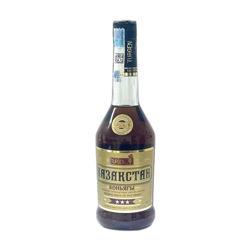 КОНЬЯК TURGEN КАЗАХСТАН 3YO 40% 0,5Л