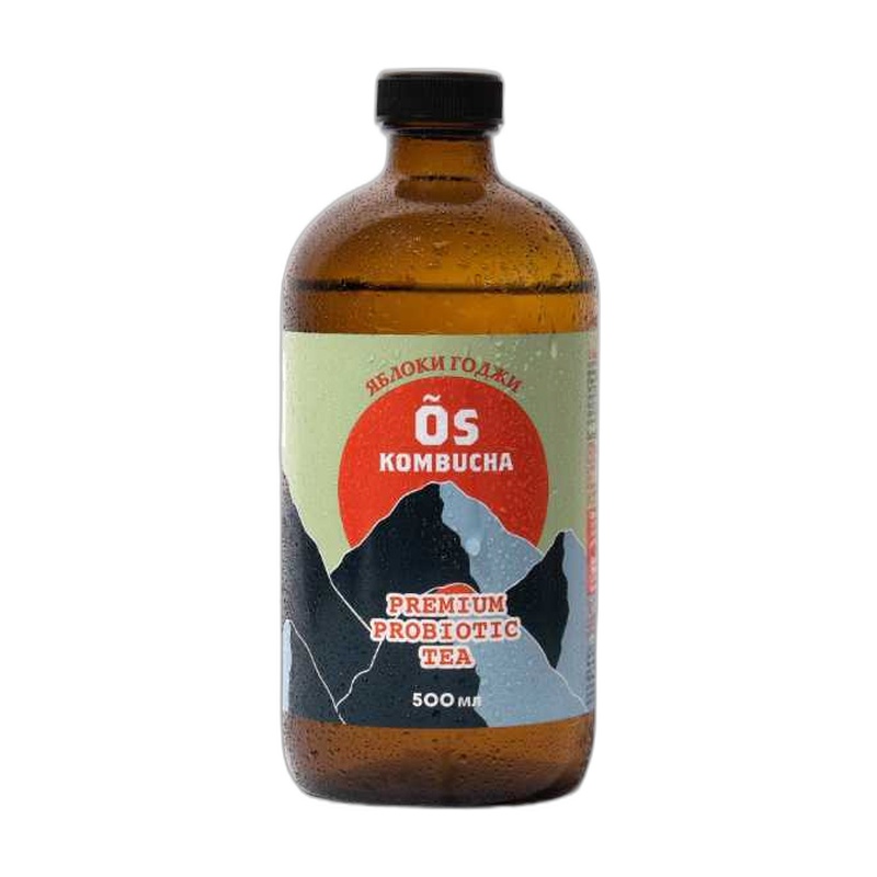ЧАЙ ХОЛОДНЫЙ ÕS KOMBUCHA КӨК ТЕА 0,5Л СТ/Б