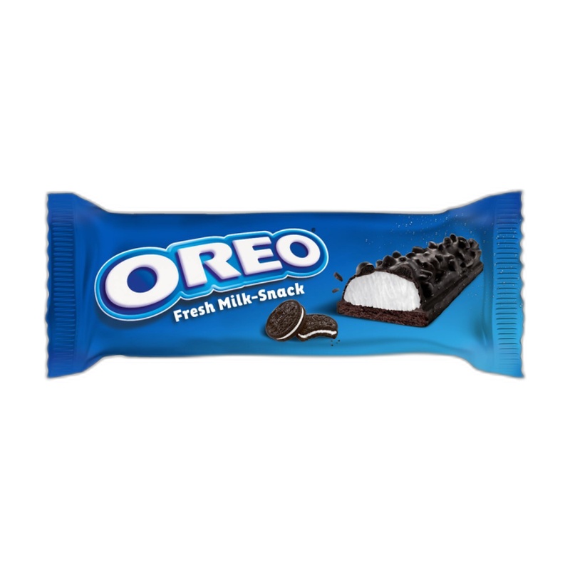 БИСКВИТ OREO С МОЛОЧНОЙ НАЧИНКОЙ И КУСОЧКАМИ ПЕЧЕНЬЯ 27Г