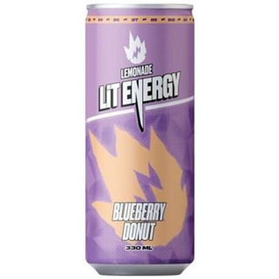 ЛИМОНАД LIT ENERGY BLUEBERRY DONUT 0,33Л Ж/Б