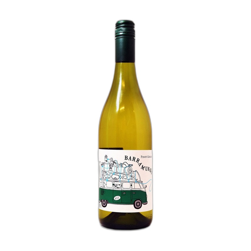 ВИНО BARRAMUNDI PINOT GRIGIO БЕЛОЕ СУХОЕ 12,5% 0,75Л АВСТРАЛИЯ