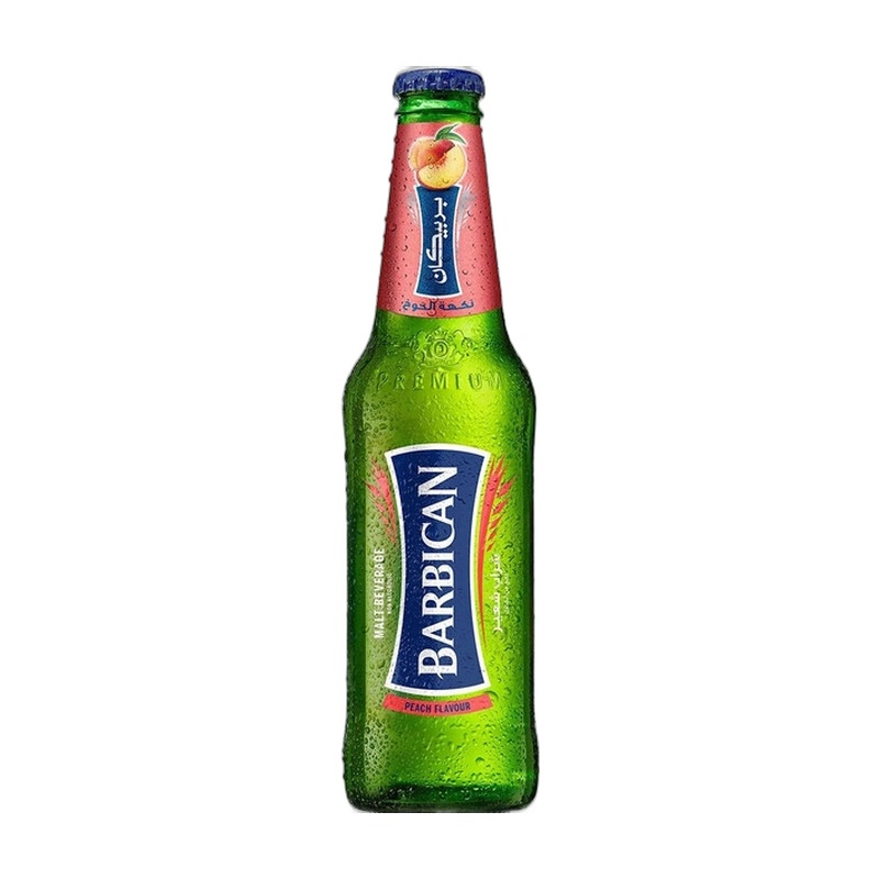 НАПИТОК СОЛОДОВЫЙ ГАЗИРОВАННЫЙ BARBICAN ПЕРСИК 0,33Л СТ/Б