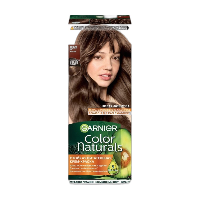 КРАСКА ДЛЯ ВОЛОС COLOR NATURALS 5 1/2 МОККО