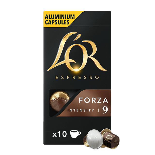 КОФЕ В КАПСУЛАХ L’OR ESPRESSO FORZA 10ШТ
