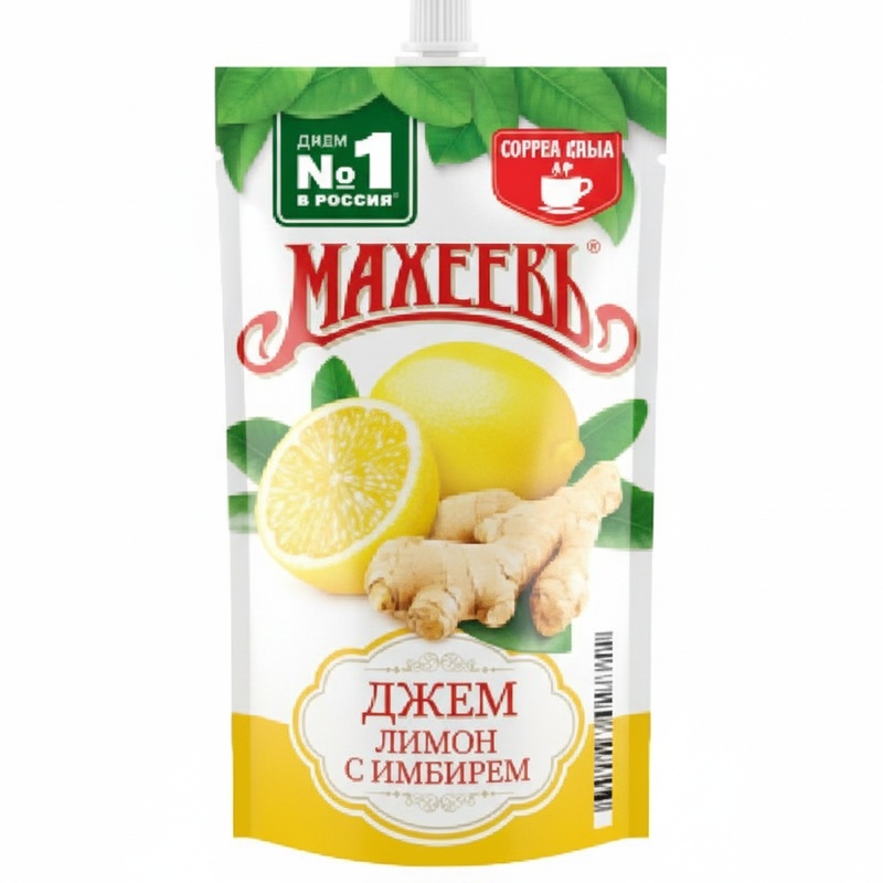 ДЖЕМ МАХЕЕВЪ ЛИМОН ИМБИРЬ 300Г Д/П