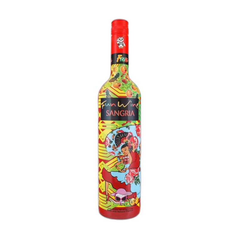 ВИНО FUNF SANGRIA КРАСНОЕ ПОЛУСЛАДКОЕ 7,5% 0,75Л ГЕРМАНИЯ
