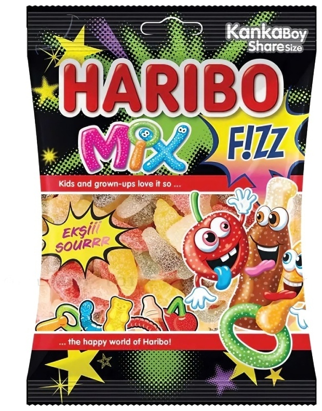 МАРМЕЛАД ЖЕВАТЕЛЬНЫЙ HARIBO MIX ZOURR 80Г