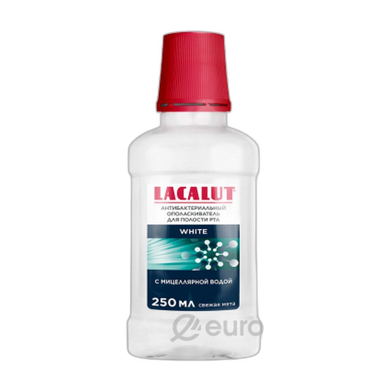 ОПОЛАСКИВАТЕЛЬ ДЛЯ ПОЛОСТИ РТА LACALUT WHITE 250МЛ