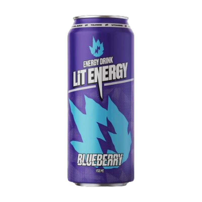 НАПИТОК ЭНЕРГЕТИЧЕСКИЙ LIT ENERGY BLUEBERRY 0,45Л Ж/Б