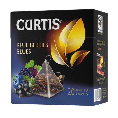 ЧАЙ ЧЕРНЫЙ CURTIS ЯГОДНЫЙ БЛЮЗ 20 ПАКЕТИКОВ