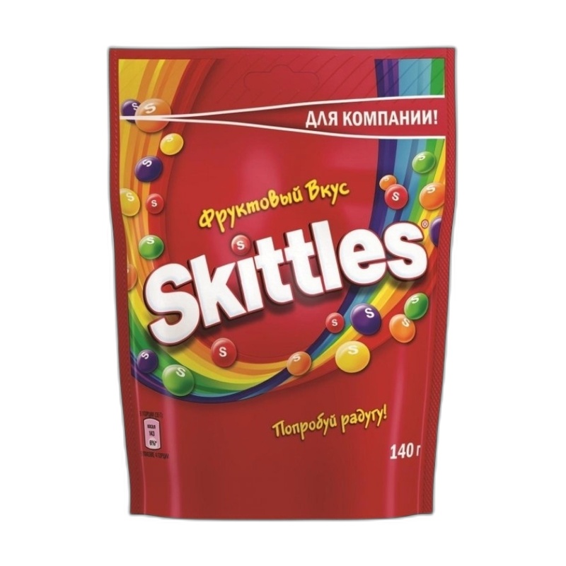ДРАЖЕ SKITTLES ФРУКТЫ 140Г