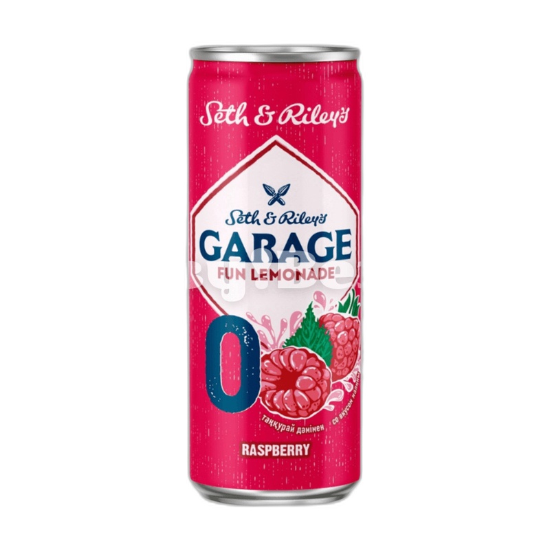 ПИВО БЕЗАЛКОГОЛЬНОЕ GARAGE 0 МАЛИНА 0,33Л Ж/Б