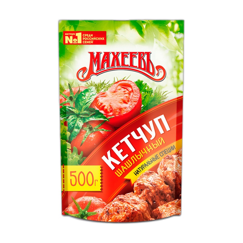 КЕТЧУП МАХЕЕВЪ ШАШЛЫЧНЫЙ 500Г Д/П