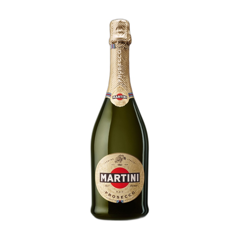 ВИНО ИГРИСТОЕ MARTINI PROSECCO БЕЛОЕ СУХОЕ 11,5% 0,75Л ИТАЛИЯ