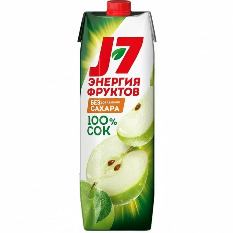 СОК J7 ЗЕЛЕНОЕ ЯБЛОКО 0,97Л Т/П