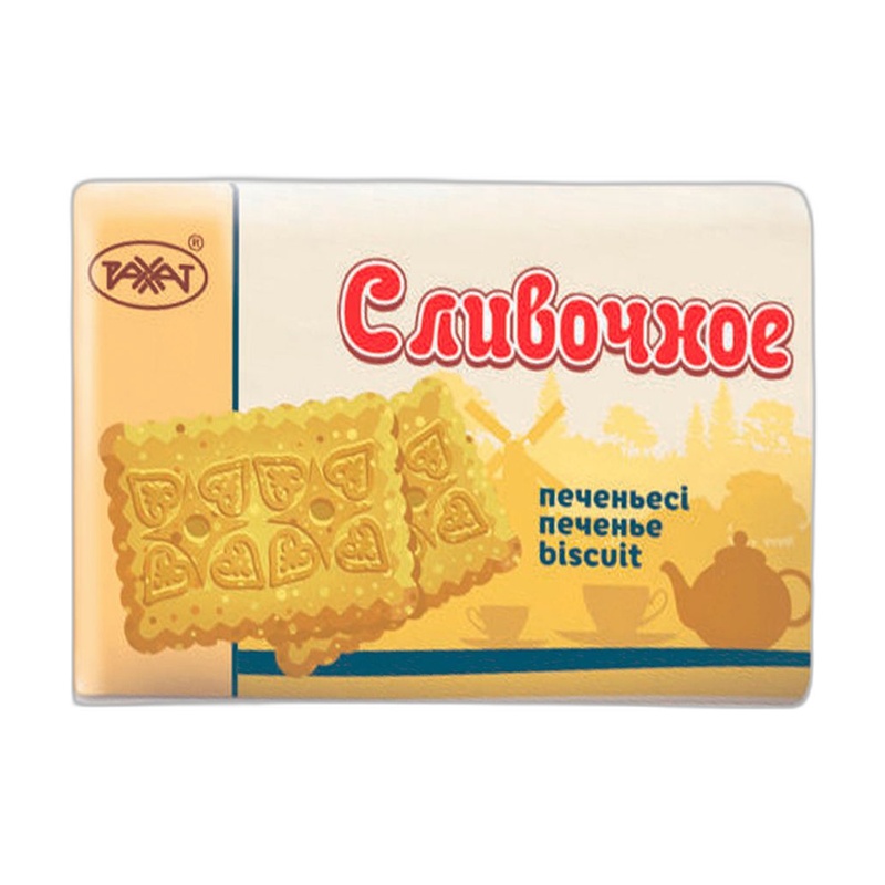 ПЕЧЕНЬЕ РАХАТ СЛИВОЧНОЕ САХАРНОЕ ВЕС