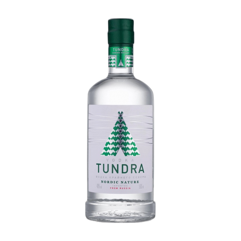 ВОДКА TUNDRA NORDIC NATURE 40% 0,5Л