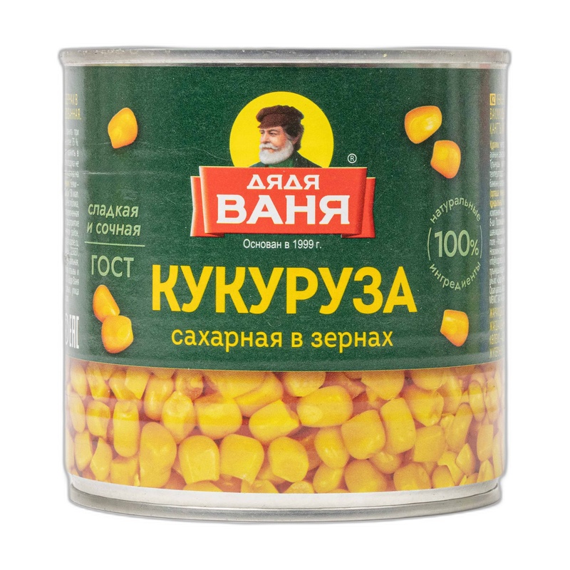 КУКУРУЗА ДЯДЯ ВАНЯ 340Г