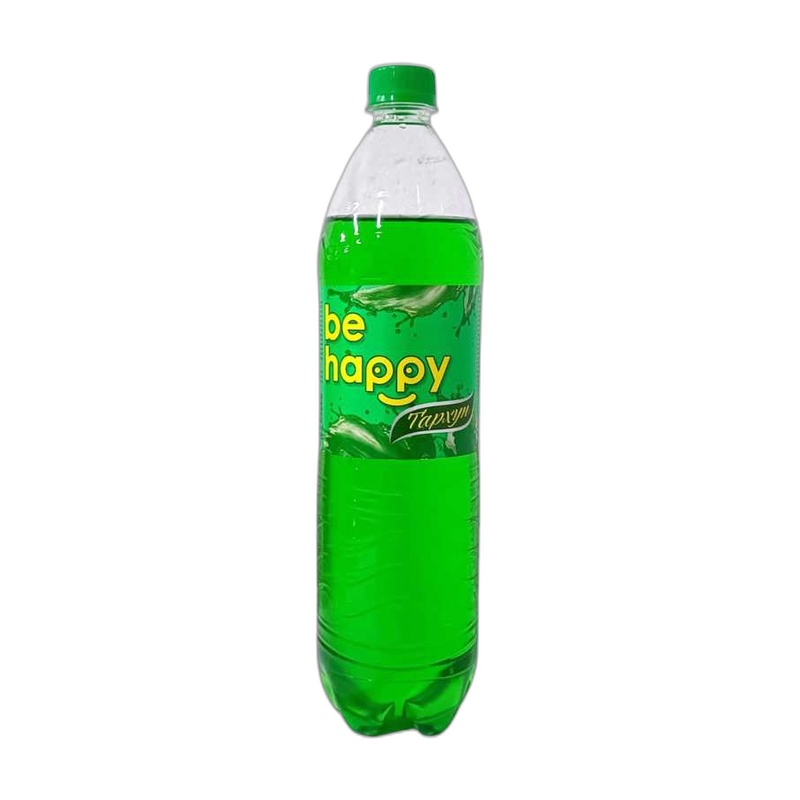 НАПИТОК ГАЗИРОВАННЫЙ BE HAPPY ТАРХУН 1Л ПЭТ