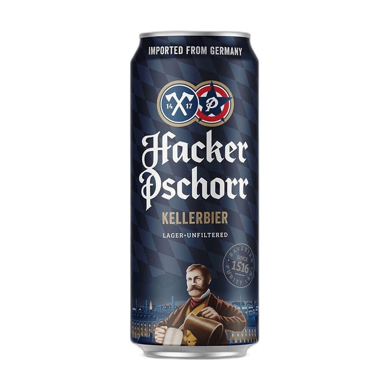 ПИВО HACKER PSCHORR KELLERBIER Н/ФИЛЬТР 5,5% 0,5Л Ж/Б
